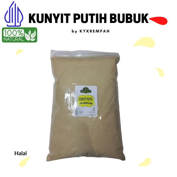 

Terlaris Kunyit/Temu Putih Bubuk Murni , Tanpa Gula