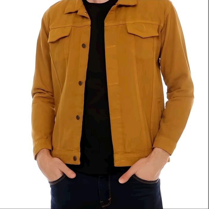 

Terlaris Jalet Jeans Denim Polos Kunyit Penutup Kancing