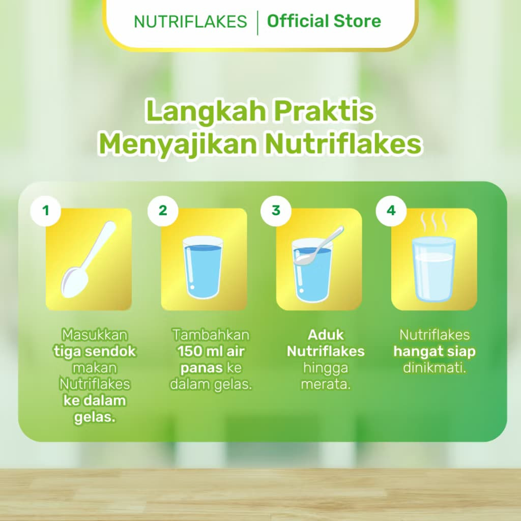 

Nutriflakes Sereal Umbi Garurt Asam Lambung Maag dan Gerd 5 Box
