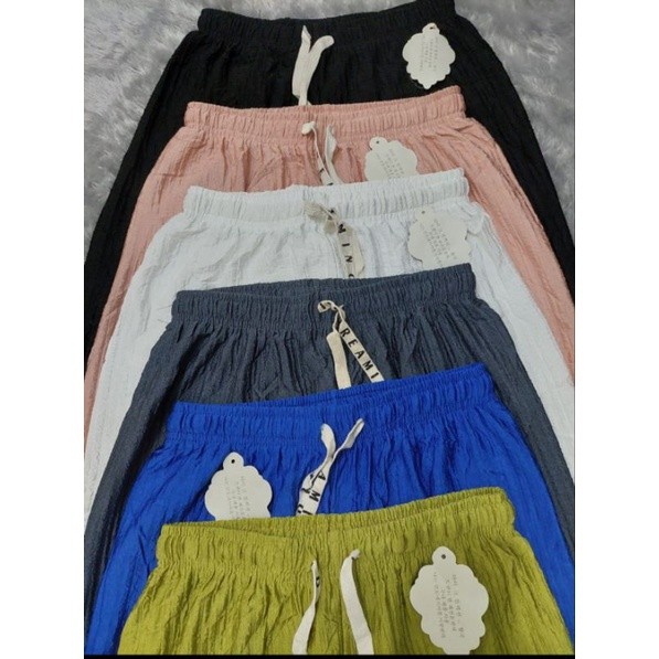 Pola Mewah Celana Kulot Crinkle Premium Import Z50 / Celana / Celana Kulot