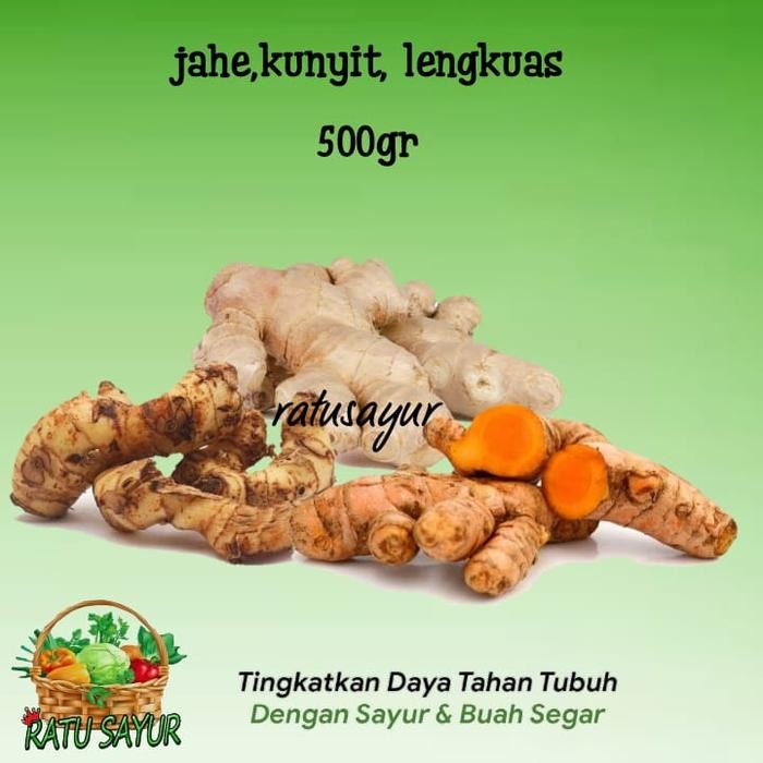 

Terlaris Paket Jahe Kunyit Lengkuas [500Gr]