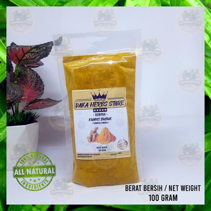 

Terlaris Kunyit Bubuk Murni Kemasan 75 Gram