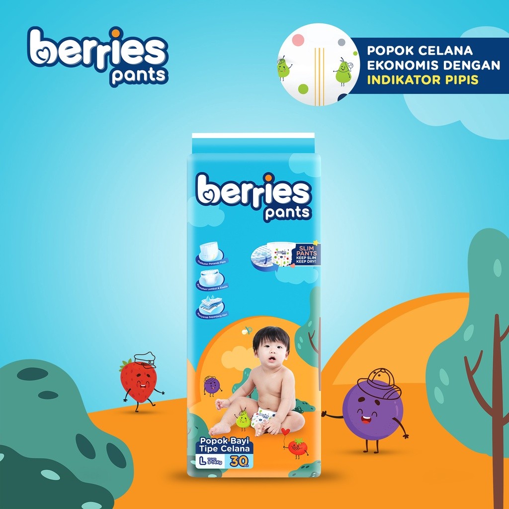 BERRIES L30 POPOK BAYI BERRIES PANTS L30 baby pants