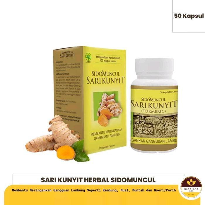 

Terlaris Sari Kunyit Kapsul Sidomuncul