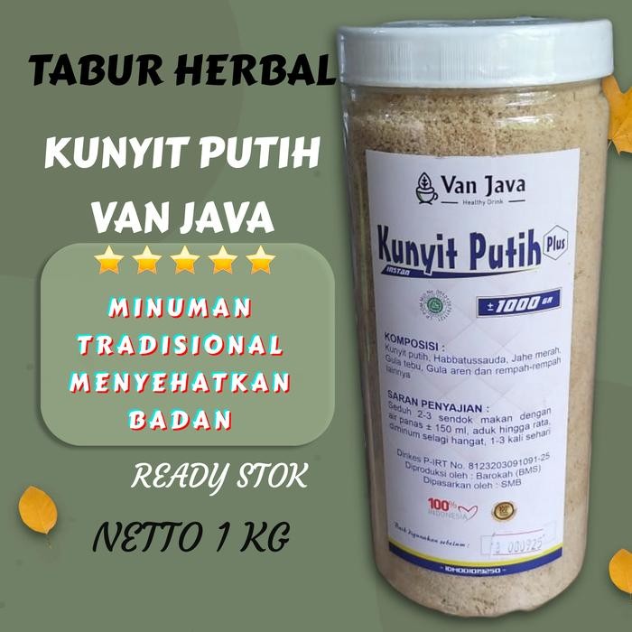

Terlaris Kunyit Putih Bubuk Instan Van Java 1 Kg Minuman Tradisional