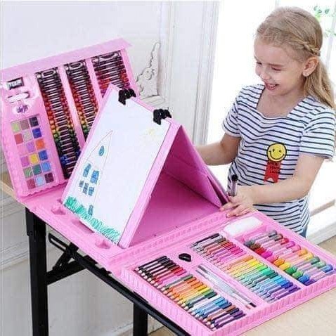 

Best Super Magic Art Set 208 Pcs-Crayon drawing-Alat lukis-Pensil