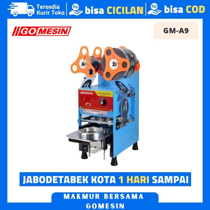 

Terlaris Cup Sealer Getra Et-A9 Mesin Press Gelas Plastik Semi Otomatis 22Oz