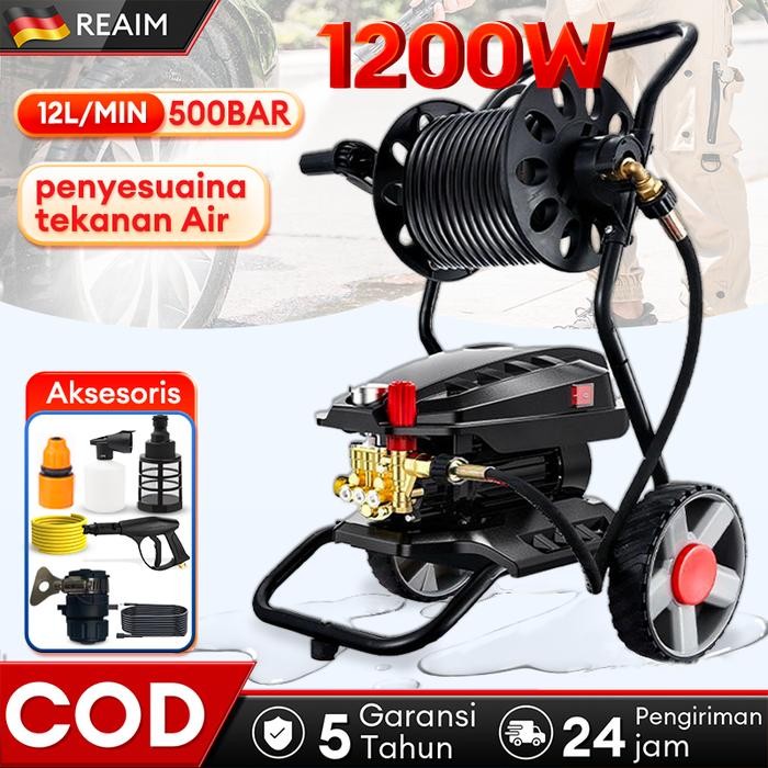 

Terlaris Reaim Mesin Steam Jet Cleaner 500Bar High Pressure Mesin Cuci Mobil Motor Jet Cleaner Mesin