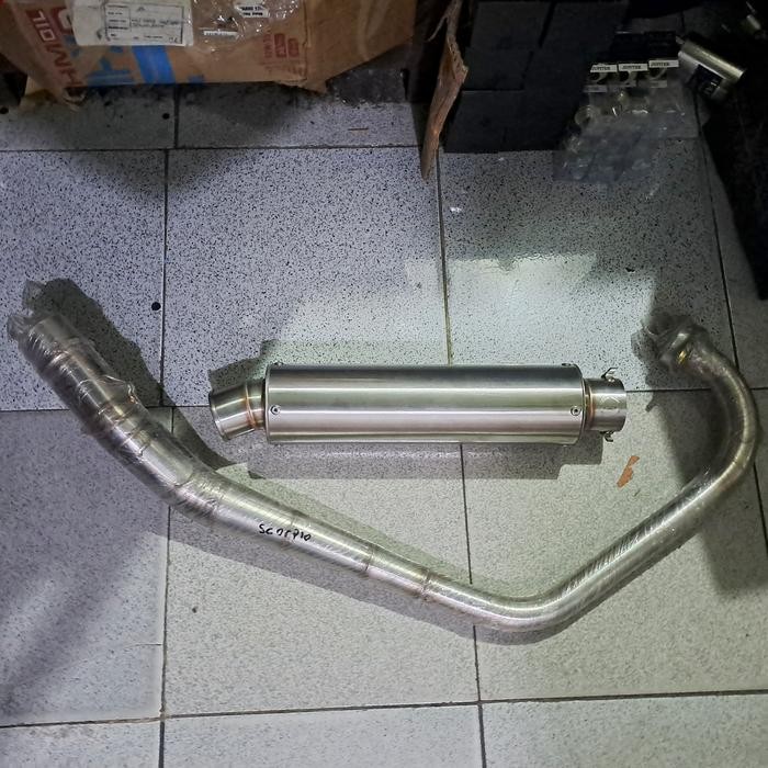 Knalpot Racing Scorpio 225, by CLD type C3 Bulat Oval