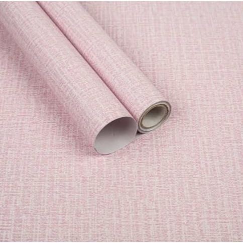 JTTOP" [COD] WALLPAPER STIKER DINDING WALLSTICKER PINK MERAH MUDA HELLOKITY POLOS PINK POLOS SERAT