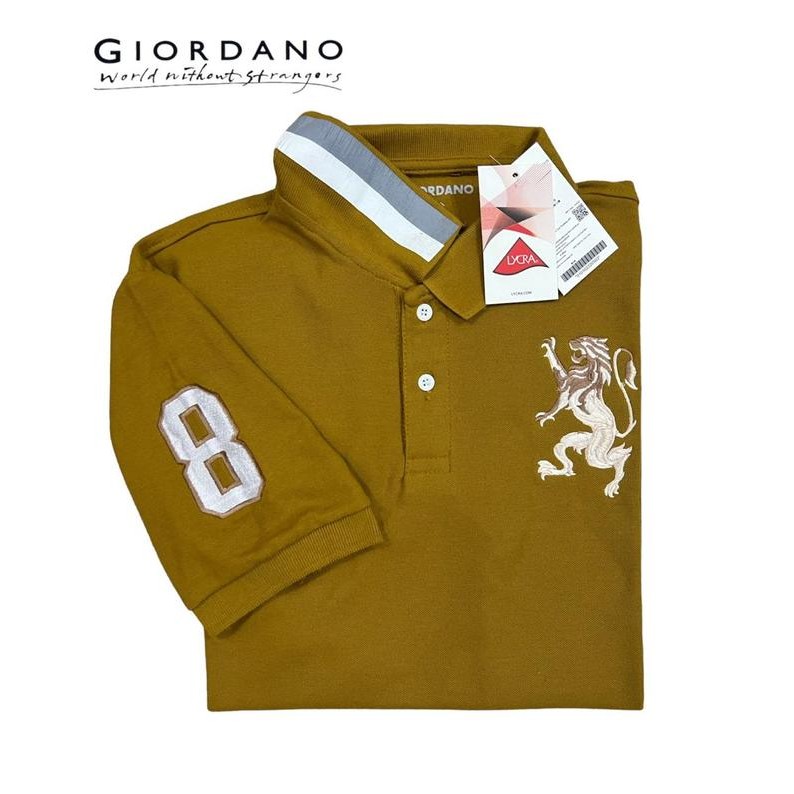 

Terlaris Promo!!! Kaos Polo Pria Lengan Pendek Baju Kerah Polos Pria Kunyit