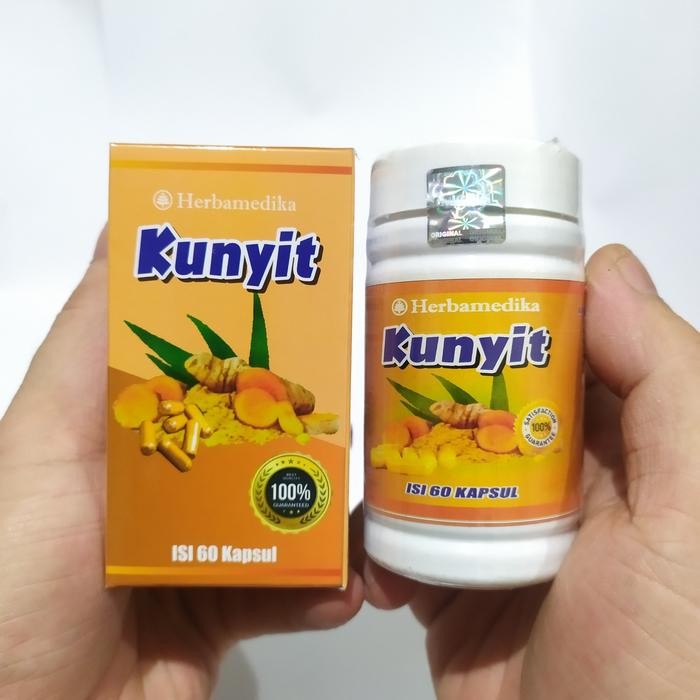 

Terlaris Kapsul Kunyit Herbamedika Isi 60