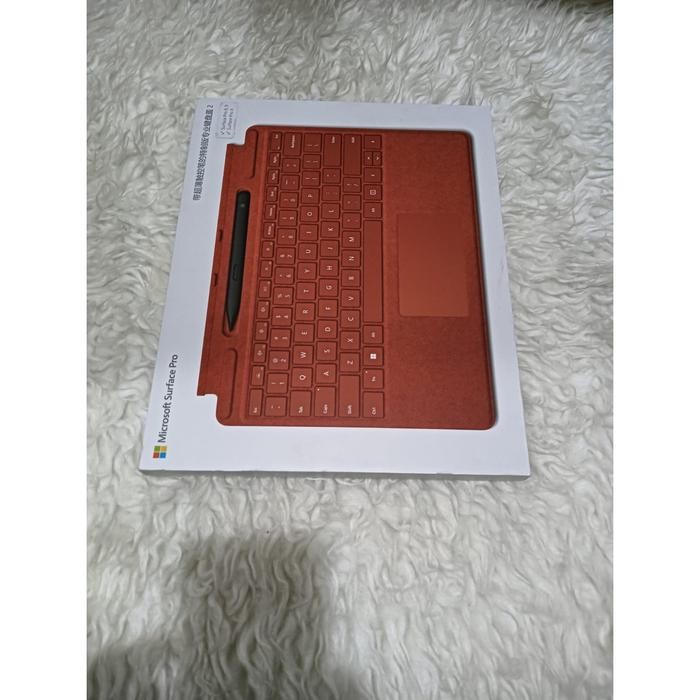 Terlaris Keyboard Microsoft Surface Pro 8 9 10 11 X Original Ori Asli Alcantara Signature Warna