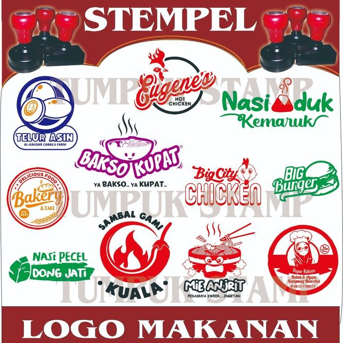 

Stempel STANDAR logo makanan dan minuman kemasan plastik kayu strofoam