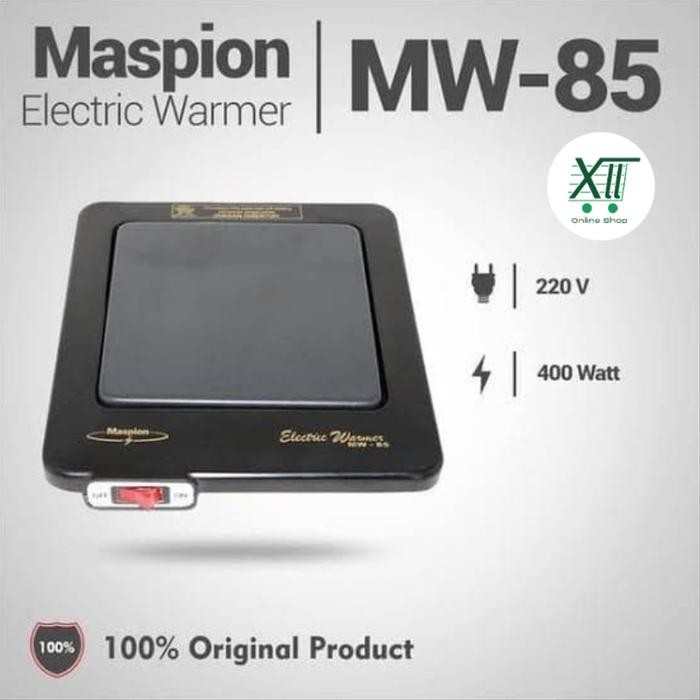 

MASPION MW~85 ELECTRIC WARMER Penghangat Minuman dan Makanan Elektrik 40 Watt