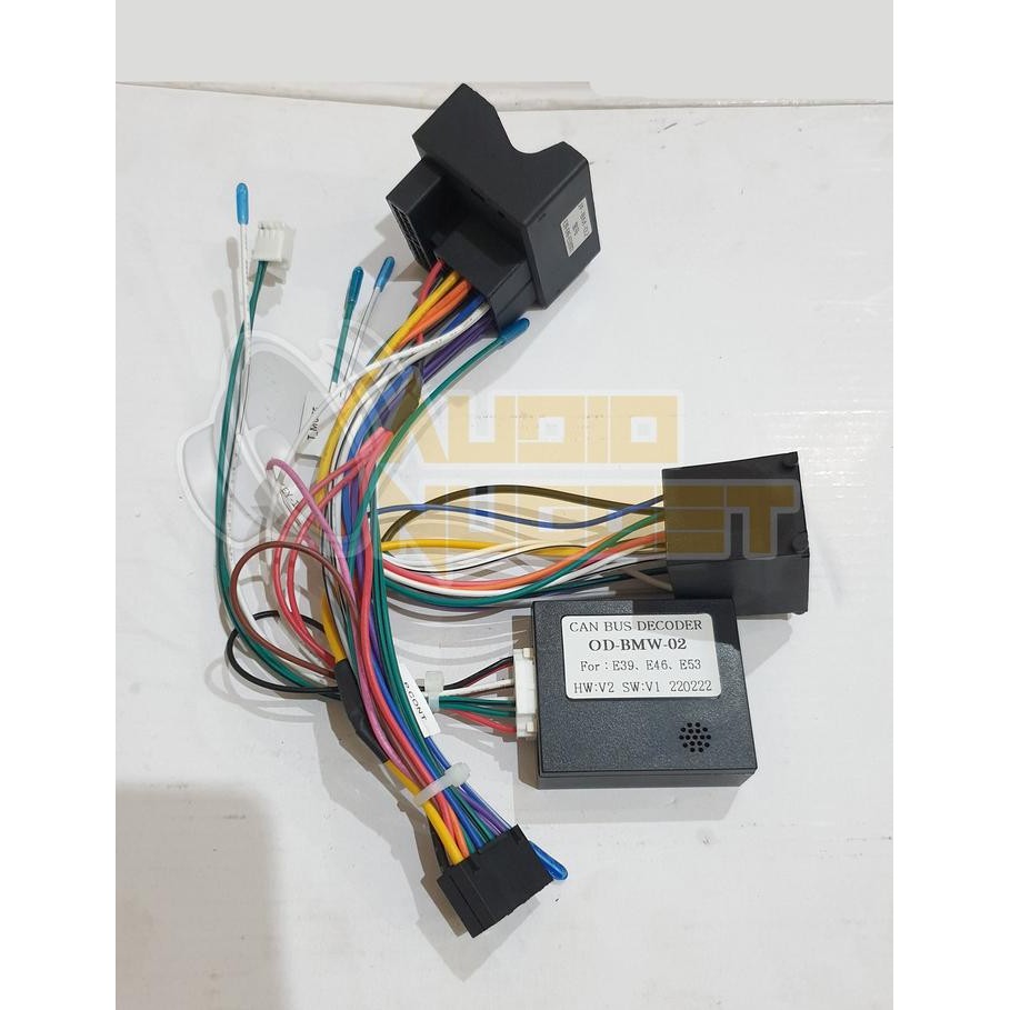 Modul Socket Kabel Remot Stir Canbus Android Bmw 3 E46 5 E39 E53 2005
