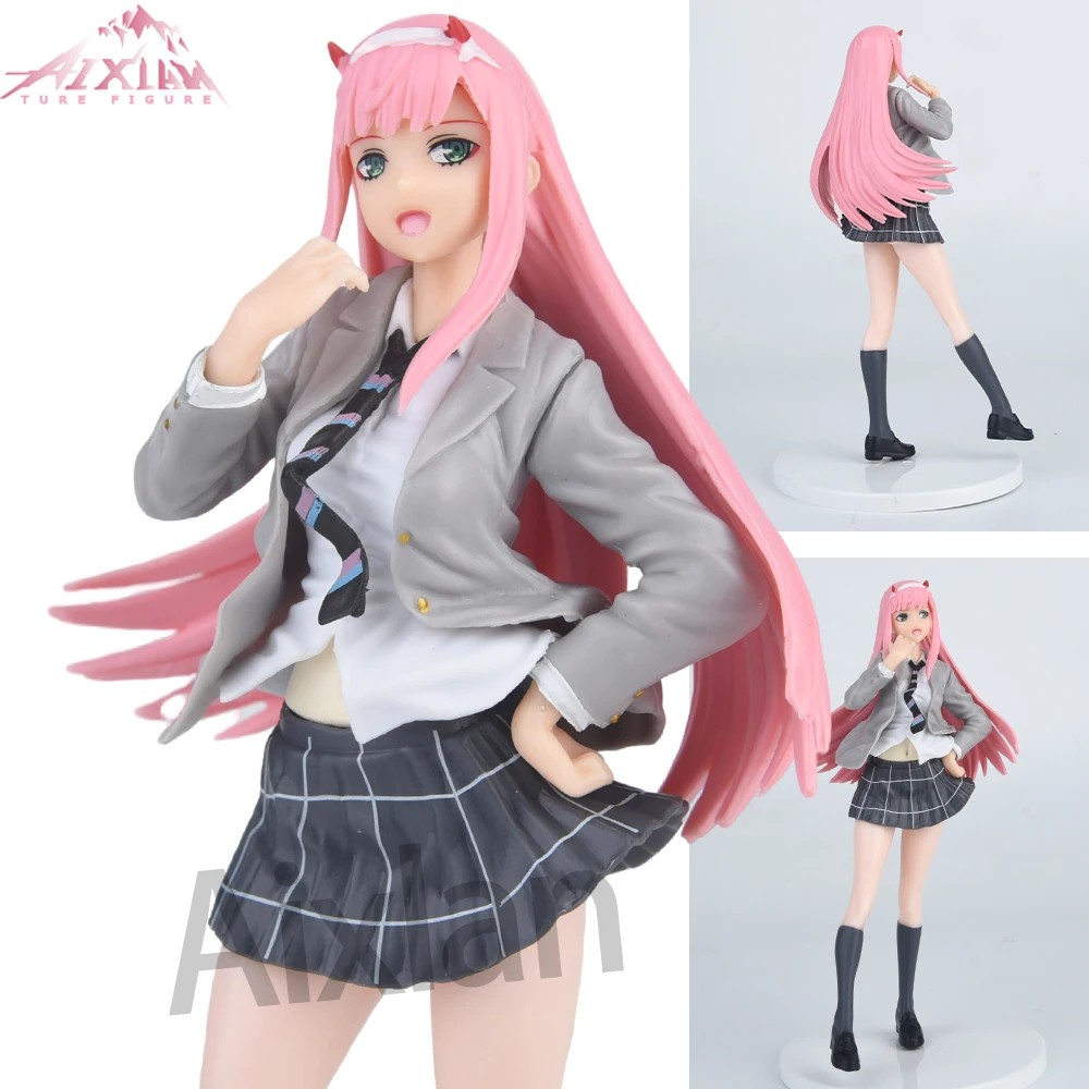 Aixlan 20Cm Anime Figure Sega Zero Two Darling In The Franxx 02 National Team Pvc Action Figure