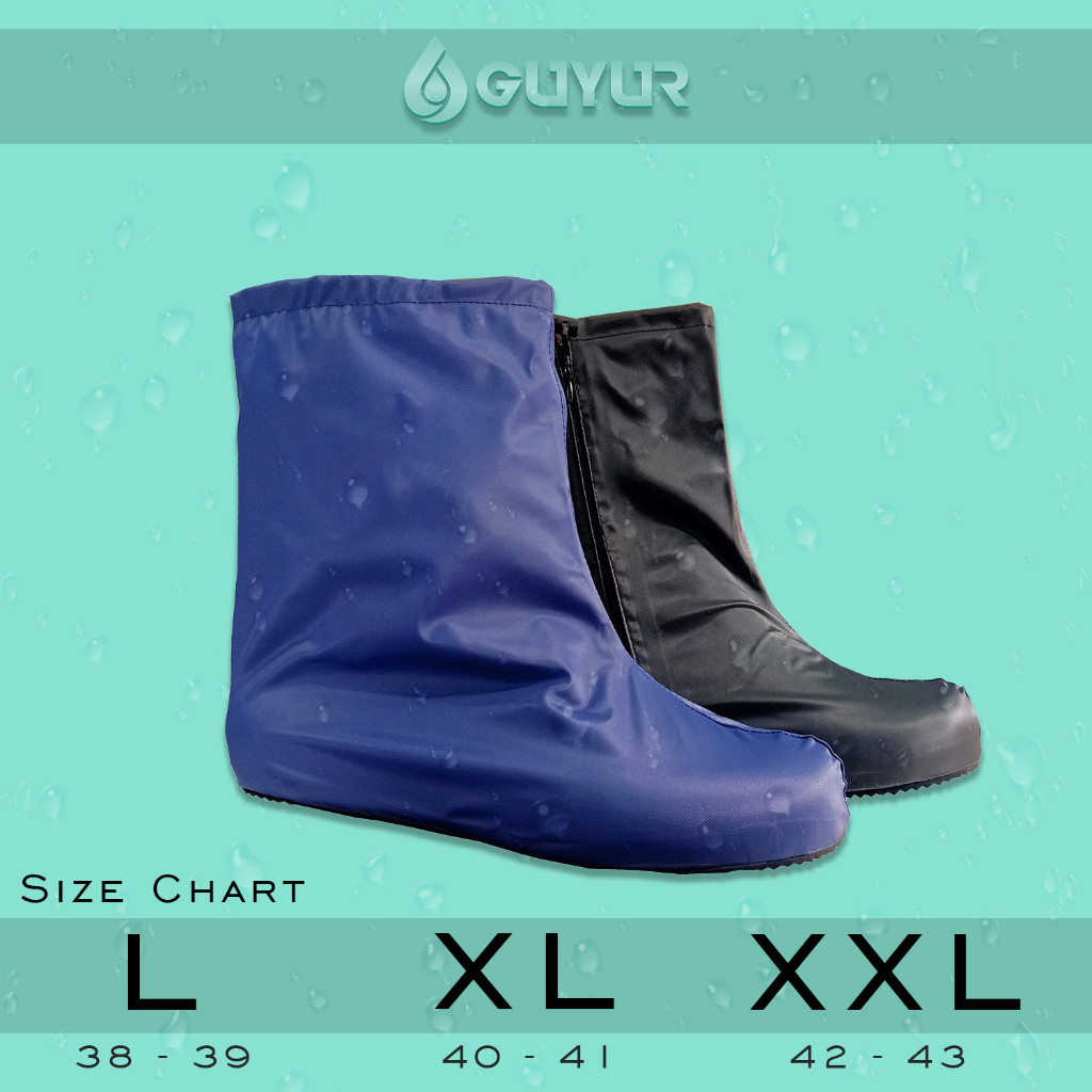 GUYUR cover sepatu jas hujan anti air