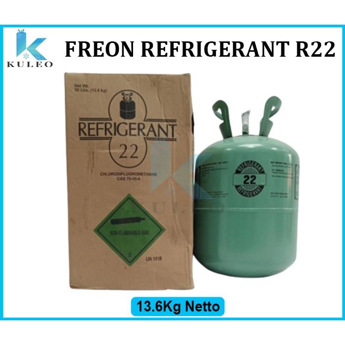 Ac R22 Rrigerant 13,6 Kg / R 22 Asli
