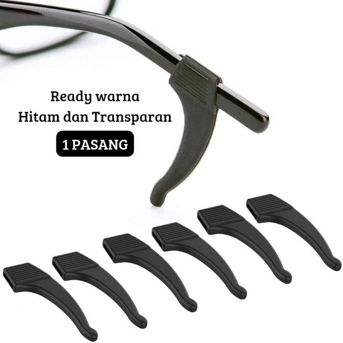 Ear hook hook earhook kacamata silicone penyangga kacamata