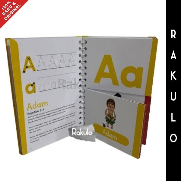 

TERLARIS BUKU ANAK KRISTEN TOKOH ALKITAB PERTAMAKU SERI BELAJAR HURUF A-Z READY