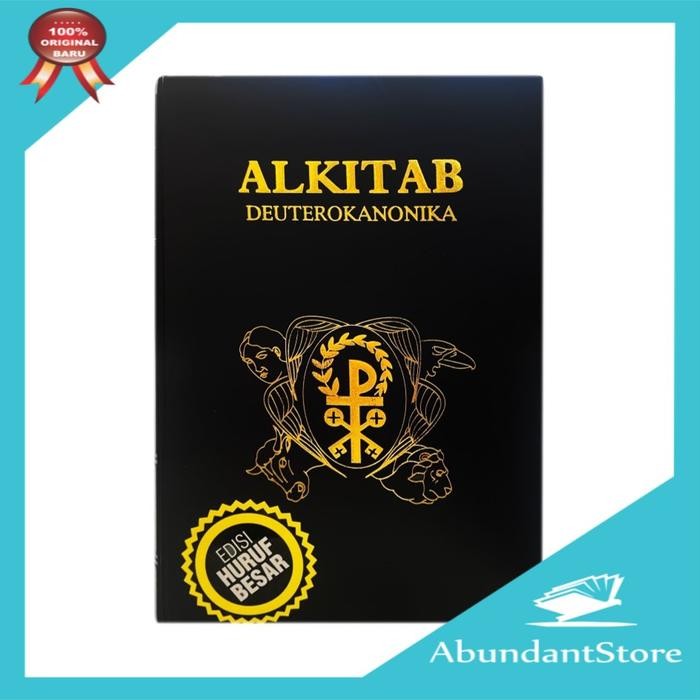 

TERBARU!!! ALKITAB KATOLIK DEUTEROKANONIKA EDISI HURUF BESAR - TB2 062 TI DC XL READY