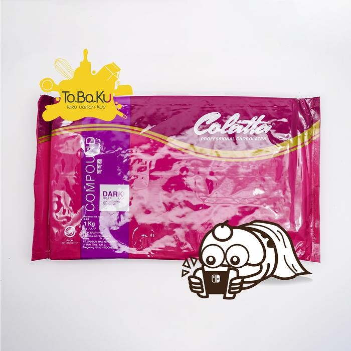 

Caraka.store1 Colatta Dark Compound 1kg