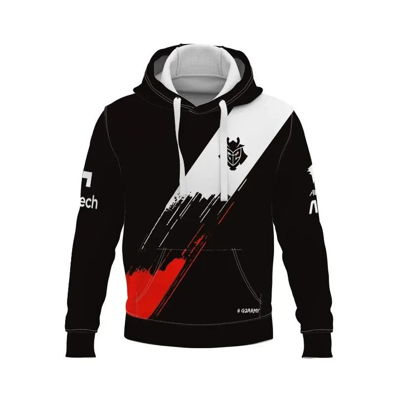 G2 Escap Lec Csgo Dota2 Sports Hoodie Men'S Fashion Team Jersey Pullover Men'S Hoodie Boys' Esports