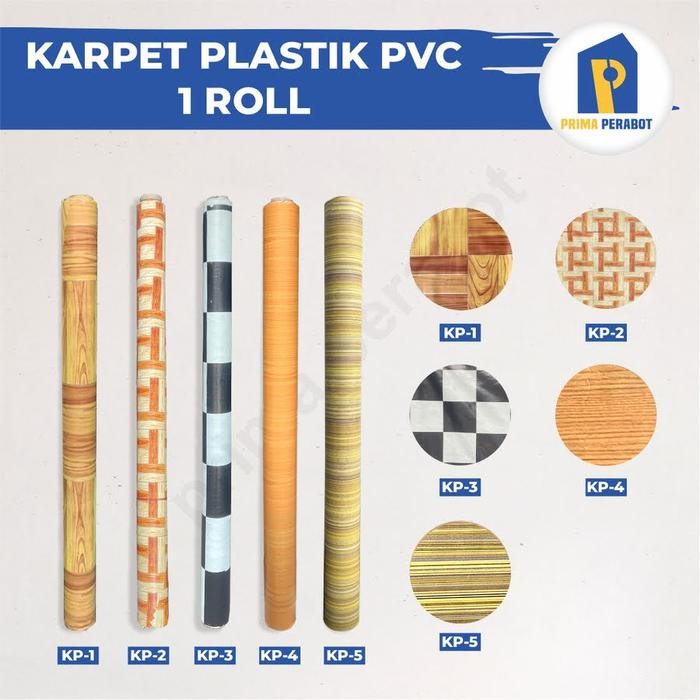 Karpet Lantai Plastik Pvc 1 Roll