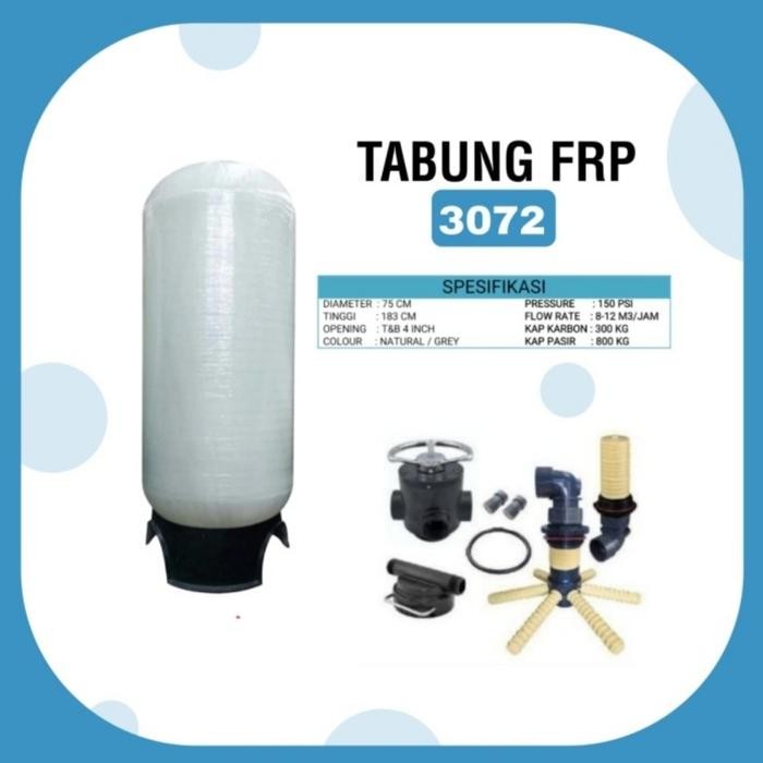 Ready TABUNG FILTER AIR FRP 3072 HYFROPRO / FRP TANK 3072