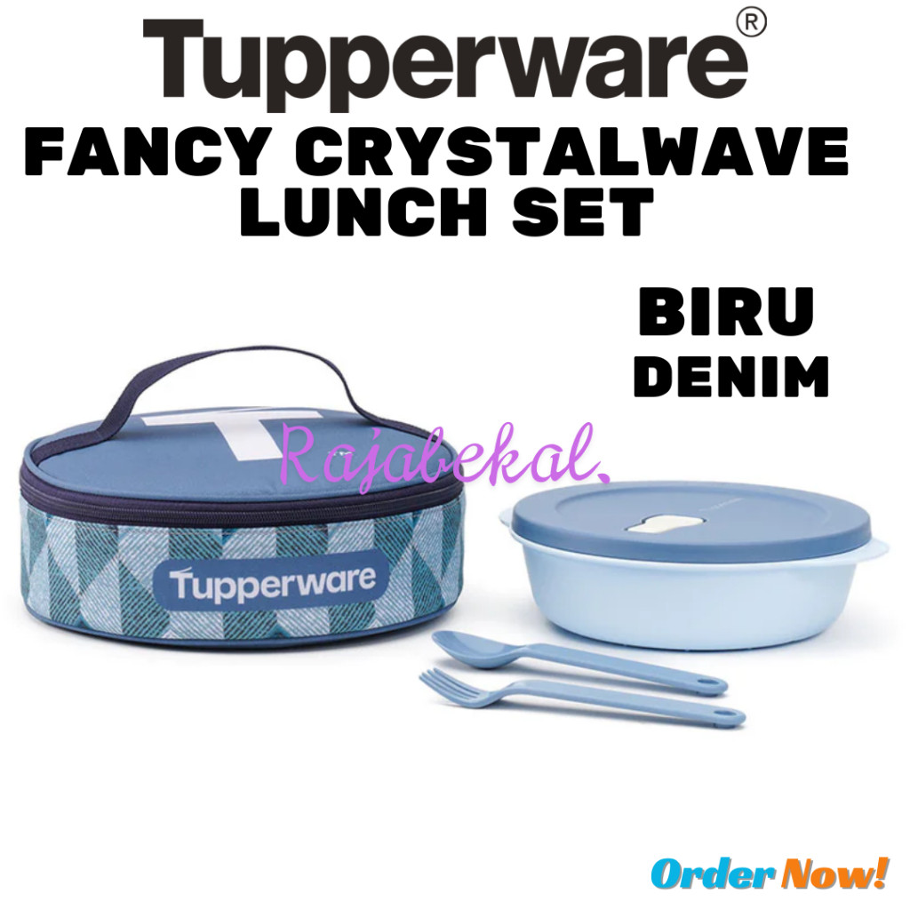 PROMO Tupperware Crystalwave Lunch Set