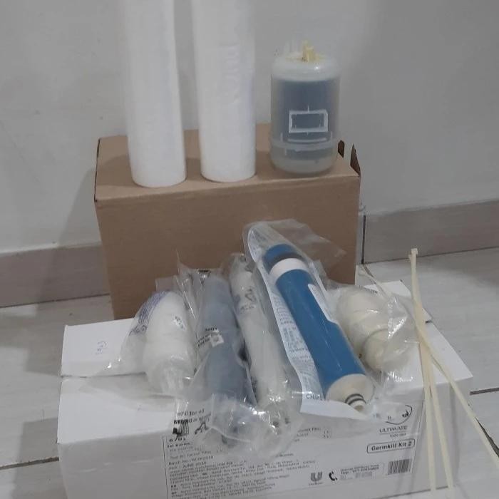 JTTOP" PAKET FILTER KIT GKK 2 PUREIT RO ULTIMATE 1020 DAN RO SLIM ULTIMATE 41
