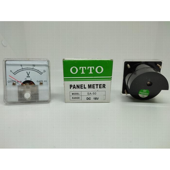 JTTOP" OTTO PANEL METER / AMPER AMPERE VOLT METER SA-50 AC/DC 30A 50A 300V