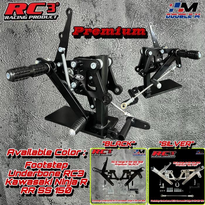 Footstep Step Underbone RC3 Preum Ninja R RR SS 150 Model YSP