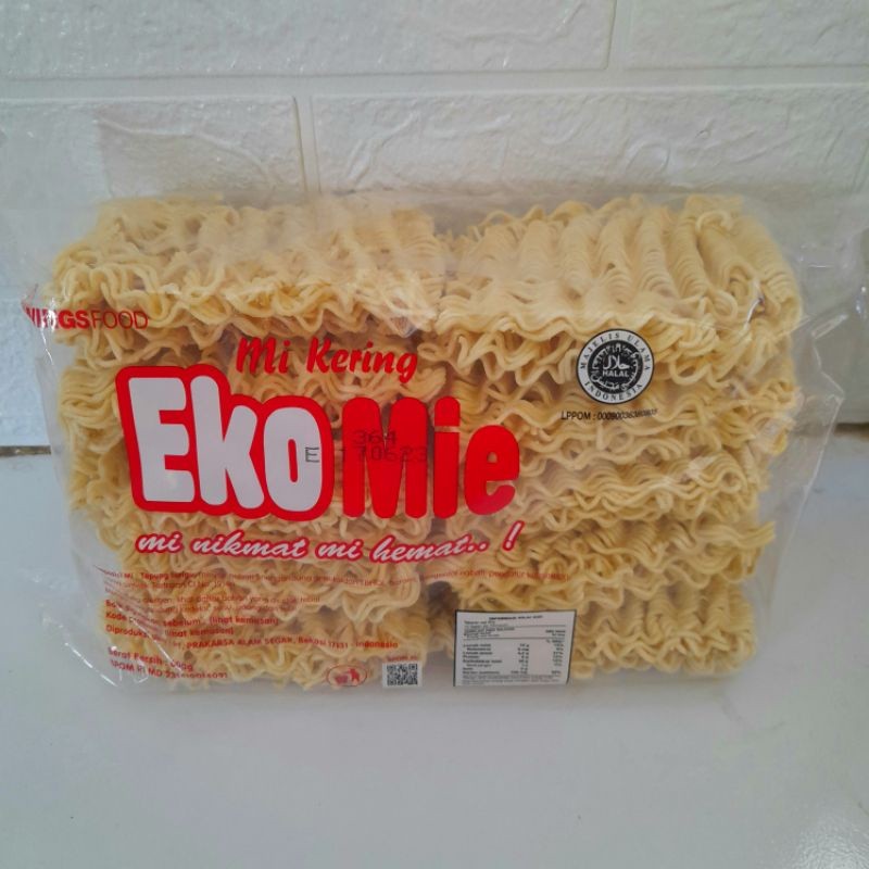 

Konter Makanan Eko Mie 600 Gr Isi 10 Pcs Mie Kering