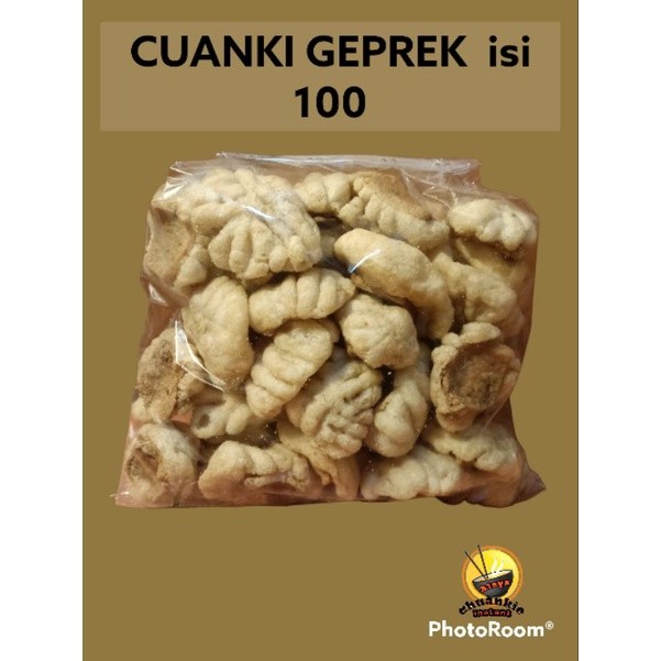 

Konter Makanan Cuanki Geperek Isi 100