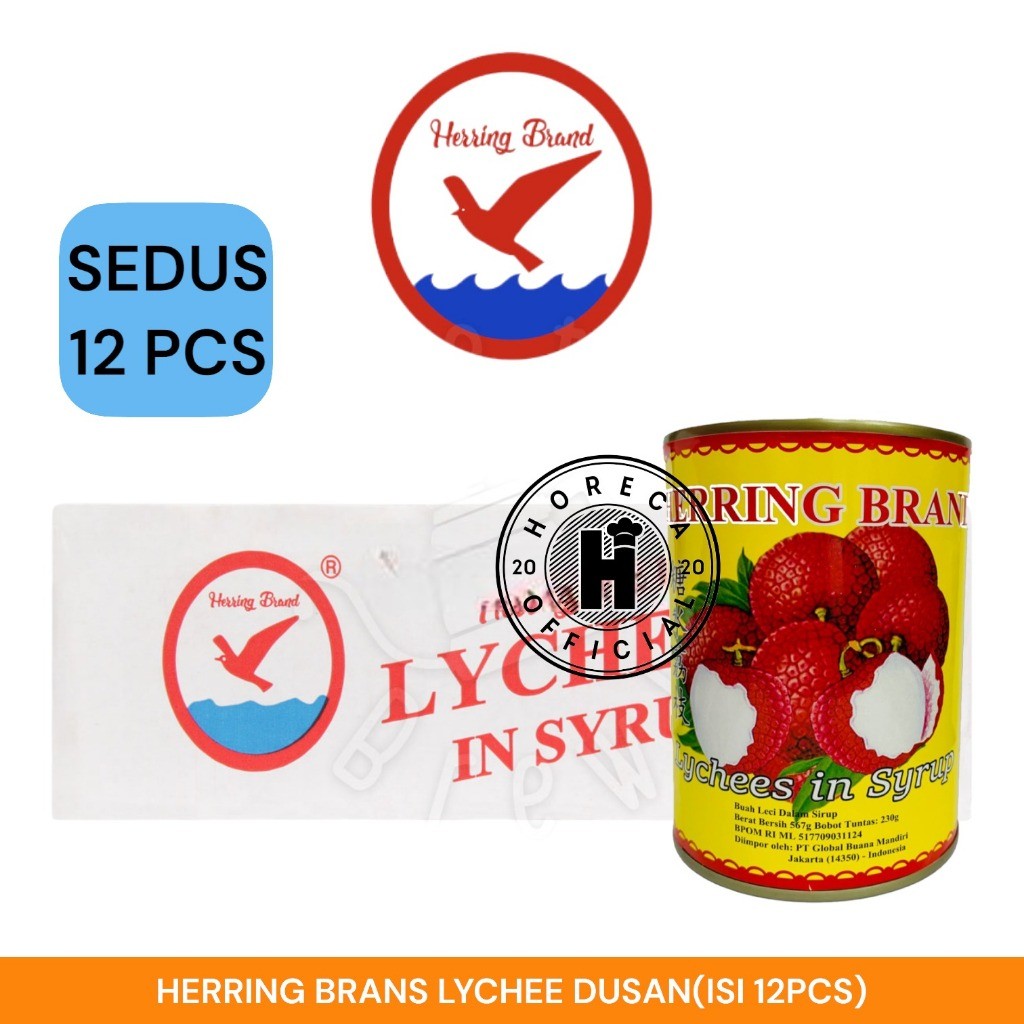

Konter Makanan Herring Brand Lychees In Syrup 1 Dus / Buah Leci Dalam Kemasan Kaleng 1 Karton
