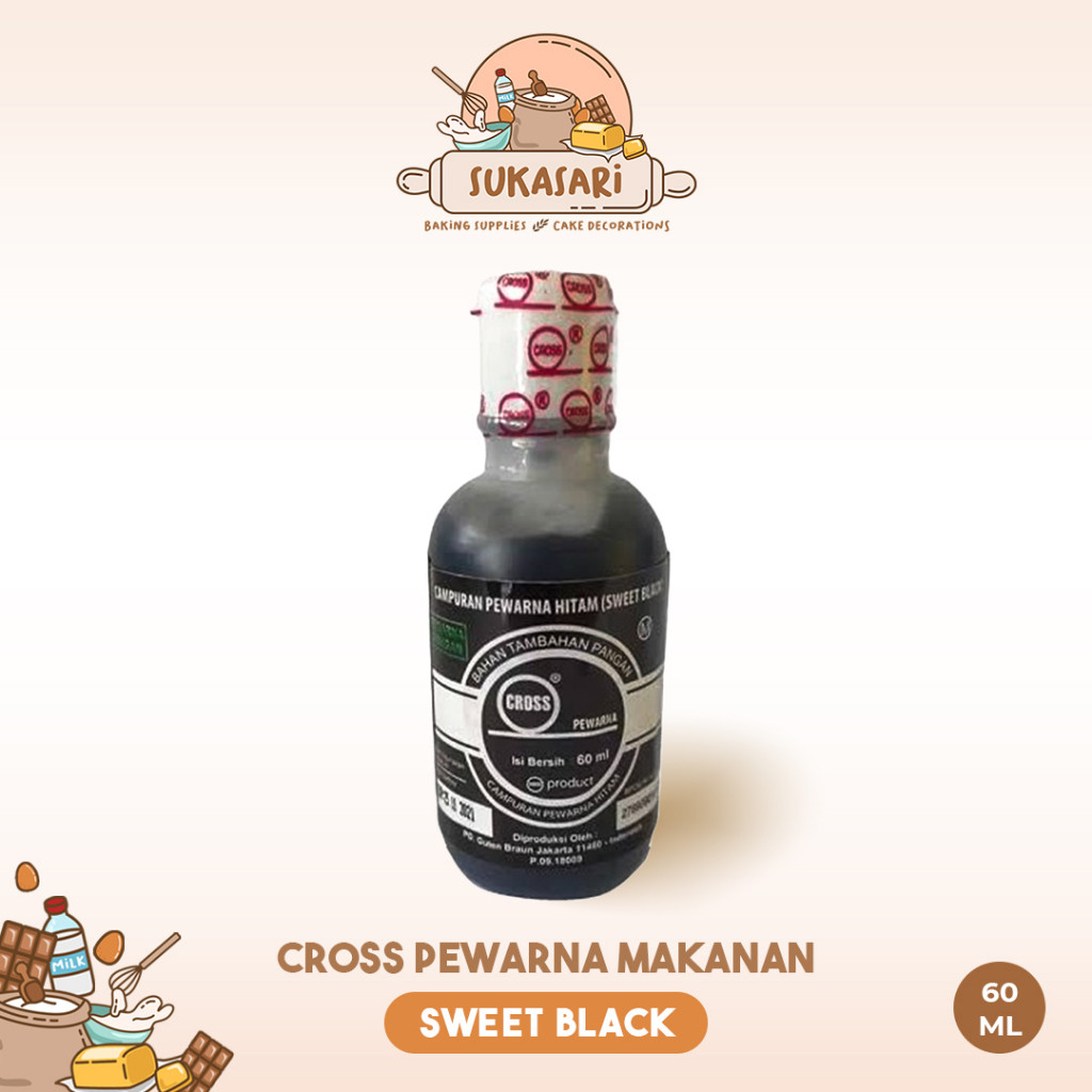 

Sensasi Lezat Sukasari - Pewarna Makanan 60Ml / Cross Food Coloring Oil Based