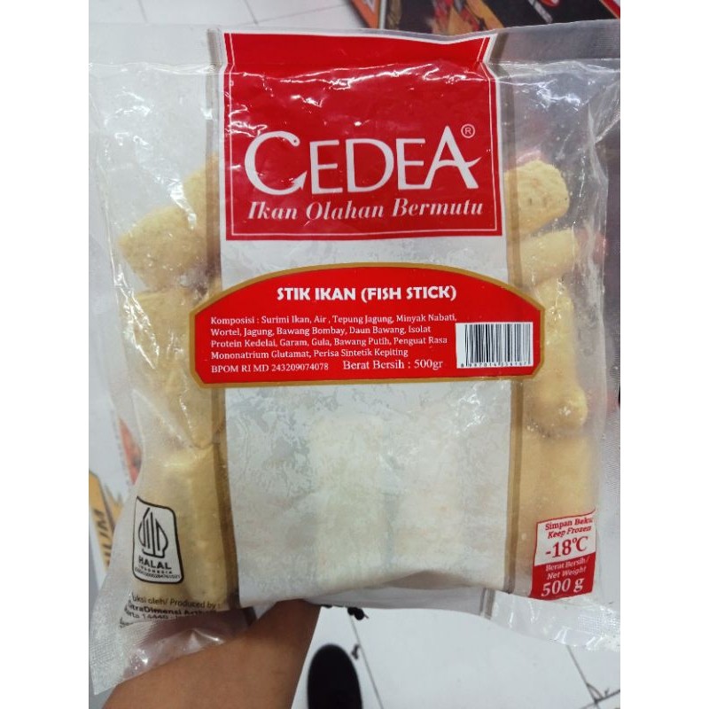

Konter Makanan Cedea Kue Stik Ikan 500Gr