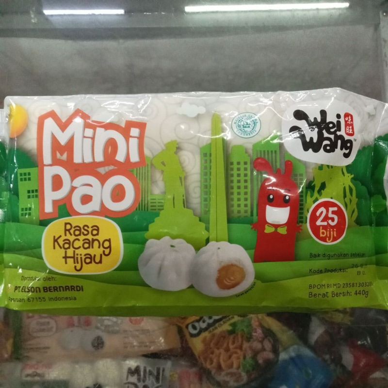 

Konter Makanan Weiwang Minipao Kacang Hijau