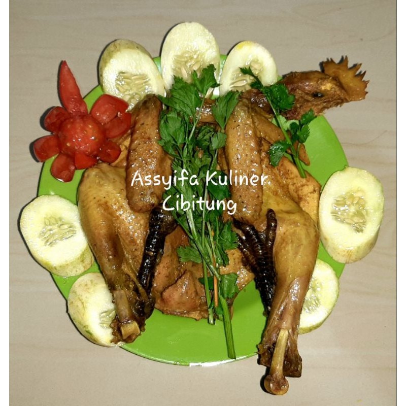 

Sensasi Lezat Ayam Kampung Besar Jumbo Premium Ungkep Bumbu Rempah Bukan Pawon Ayu Kartasura