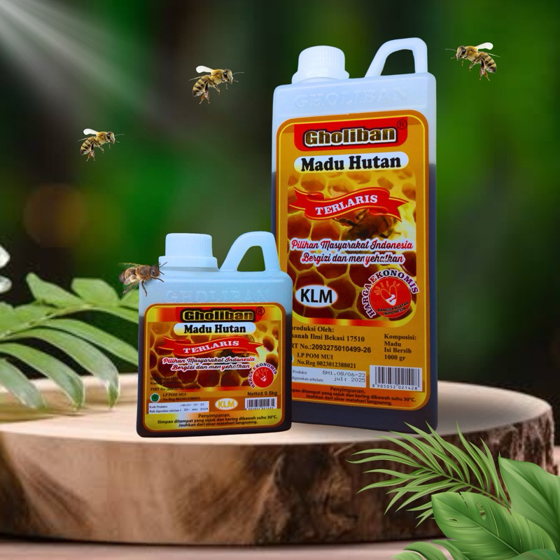 

Sensasi Lezat Madu Klm Gholiban Botol Emboss 100% Original Product