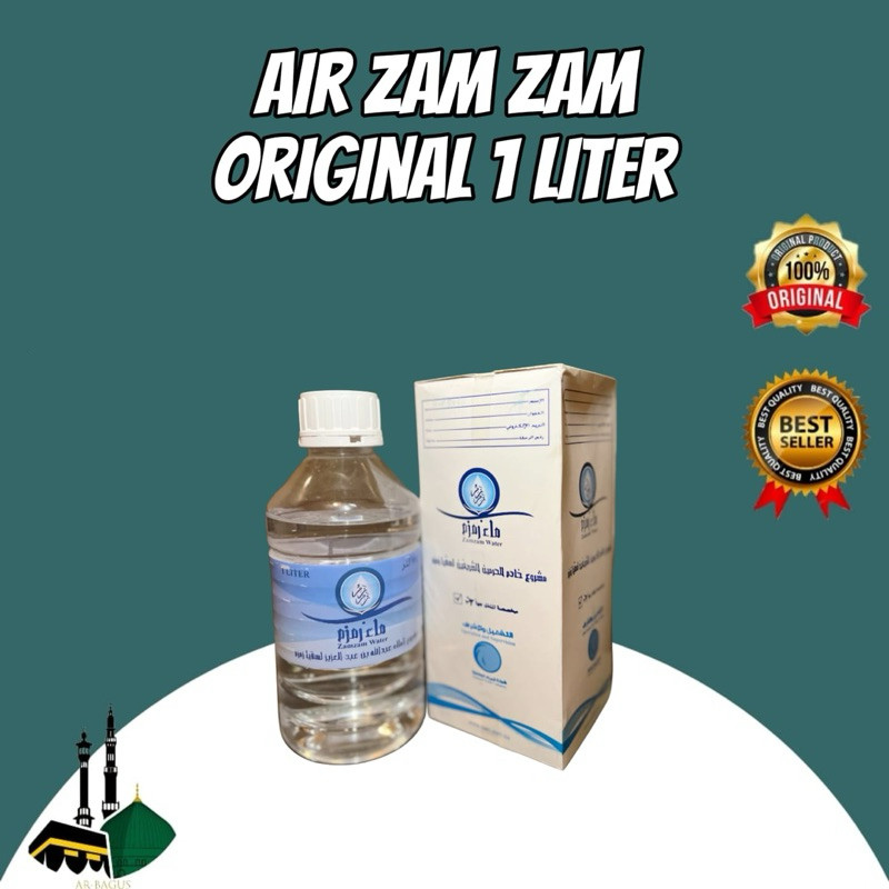 

Sensasi Lezat Air Zam Zam 1 Liter Original Resmi Best Seller