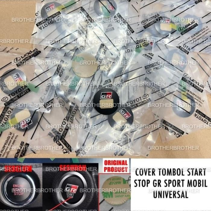 Over Tombol Start Stop Mesin Engine Ori Gr Sport Agya Avanza Fortuner Rush Raize Innova Yaris Mobil