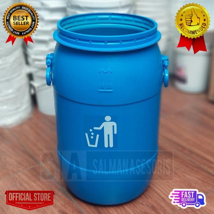 Drum Tong Plastik Tempat Sampah 30 Liter