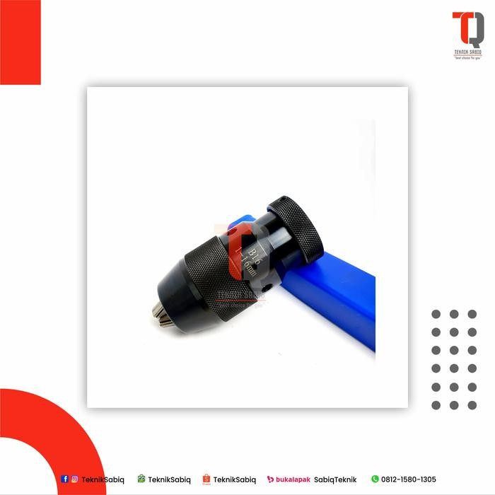 Original.. Keyless Drill 1-16Mm - Chuck Drill Keyless 1-16Mm - Kepala Bor Keyless
