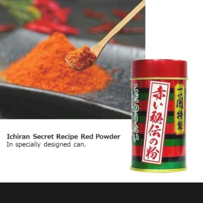 

Promo Terbatas Ichiran Special Red Secret Powder Togarashi Bubuk Cabe Dan Bumbu Ramen