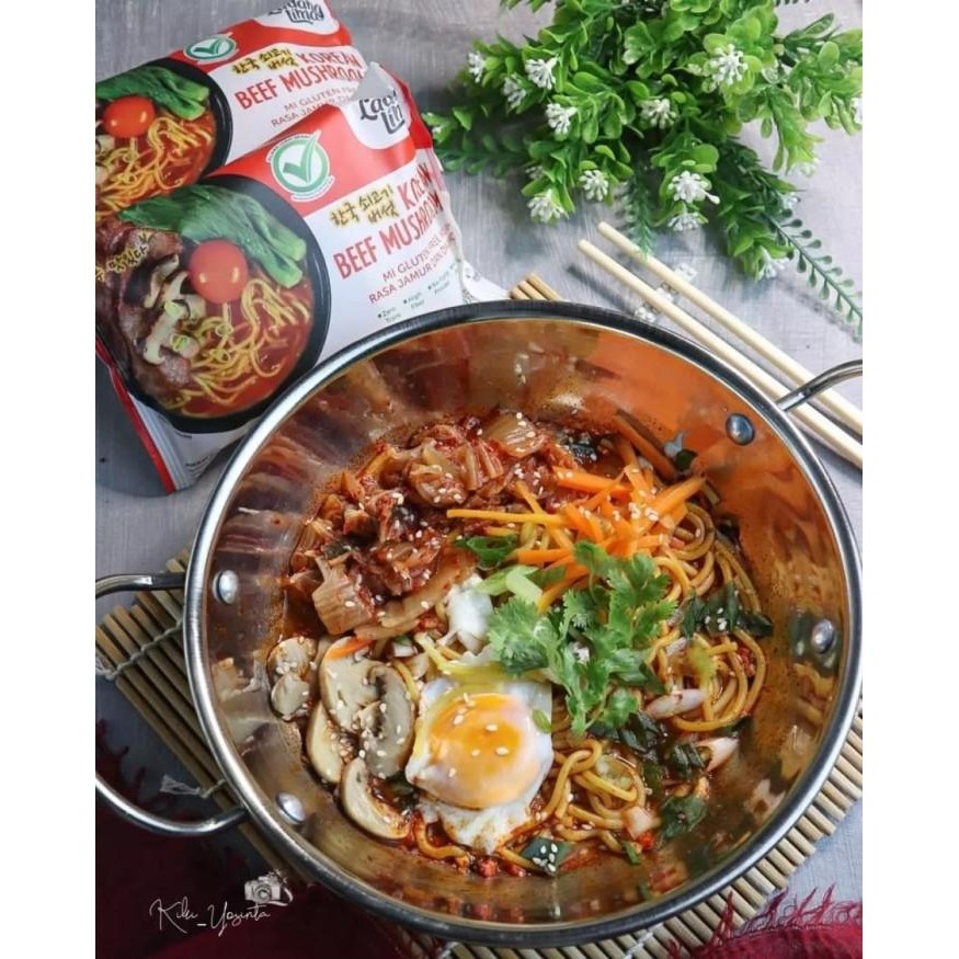 

Kualitas No1 Ladang Lima Mie Korean Beef Mushroom 1 Dus 24 Pcs
