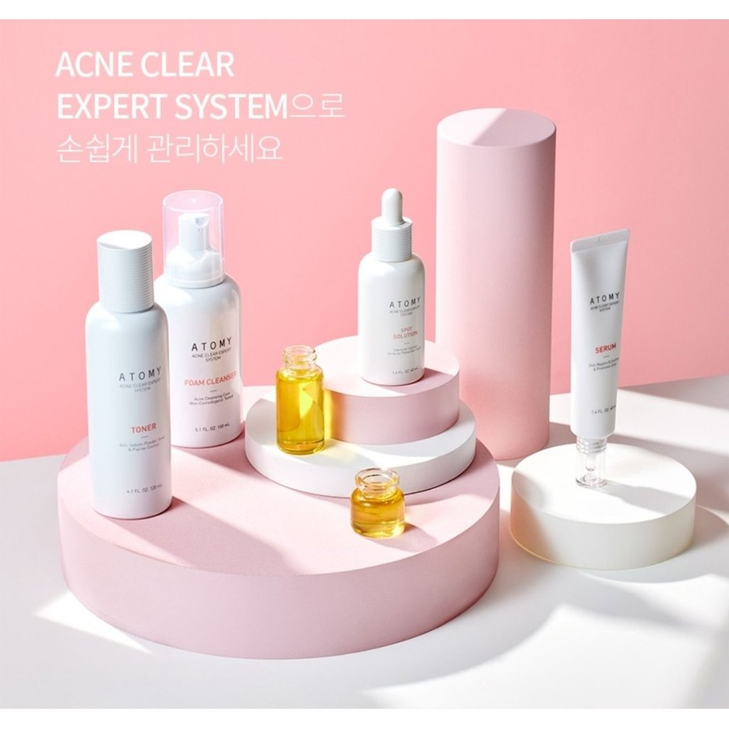 Atomy Acne Clear Expert System 4 Set Perawatan Kulit Jerawat