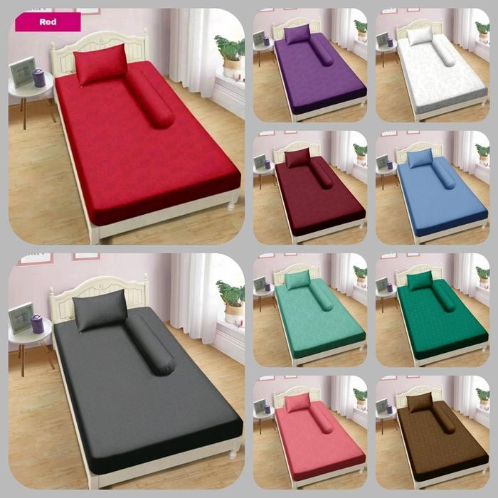 sprei single aloha 120x200 polos embos seprei kasur nomer 3